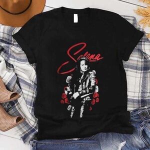 Selena Quintanilla Small 90s Style Tejana Latina Singer T-shirt